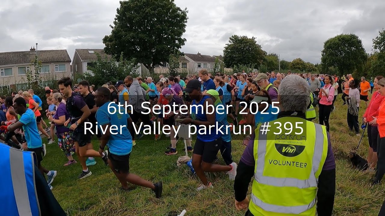 River Valley parkrun, #395 - September 6th 2025 (fast) - YouTube
