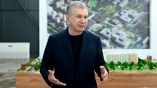 Шавкат Мирзиёев Янги Тошкентдаги дарахтзор лойиҳалари билан танишди