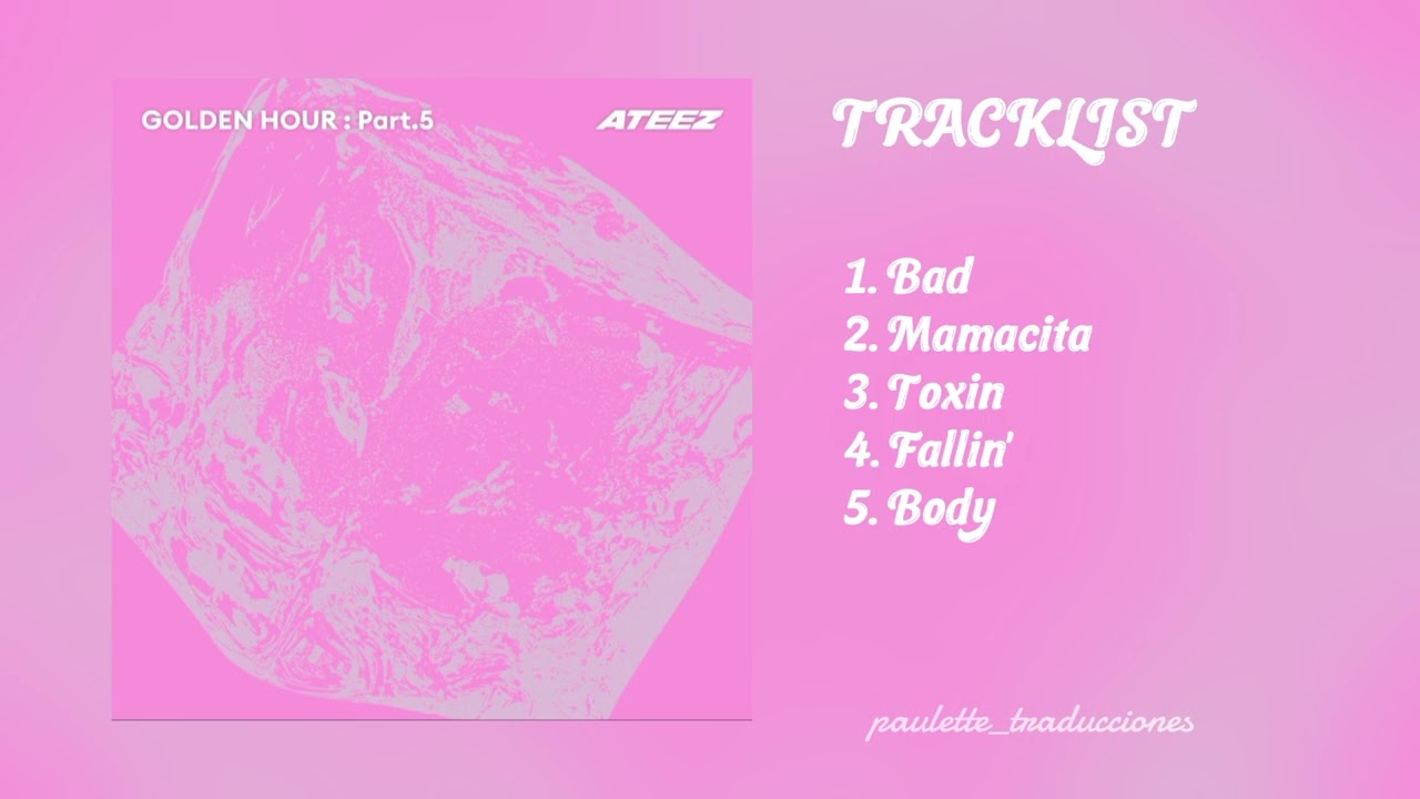 ATEEZ - Golden Hour Part.5 | The 14th Mini Album [FULL ALBUM