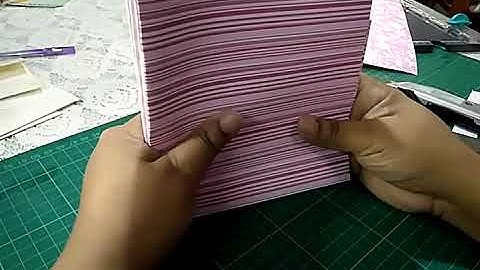 Making storage folders #2: Easy flip book style to store scraps of paper,Washi samples and ephemera.