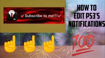 How to edit your PS3