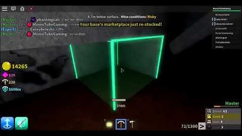 Discovering a new glitch/bug in Azure Mines