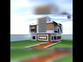 SKETCHUP IT | House design in Sketchup 2021 | sketchup tutorial V-Ray 5 tutorial Short | #short