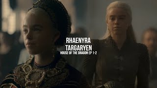 Rhaenyra Targaryen scene pack #1 | HOTD EP 1-2