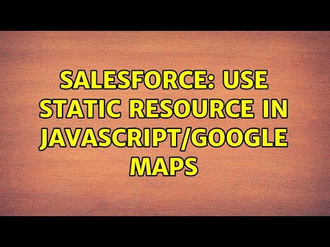 Salesforce: Use static