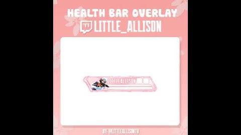 (Animated) Apex Legends: Health Bar Overlay - Little_Allison