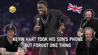 Kevin Hart Took His Son's Phone But Forgot One Thing REACTION!! | OFFICE BLOKES REACT!!