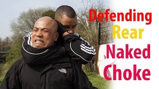 How to defend a rear naked choke | wing chun self defence How to es...