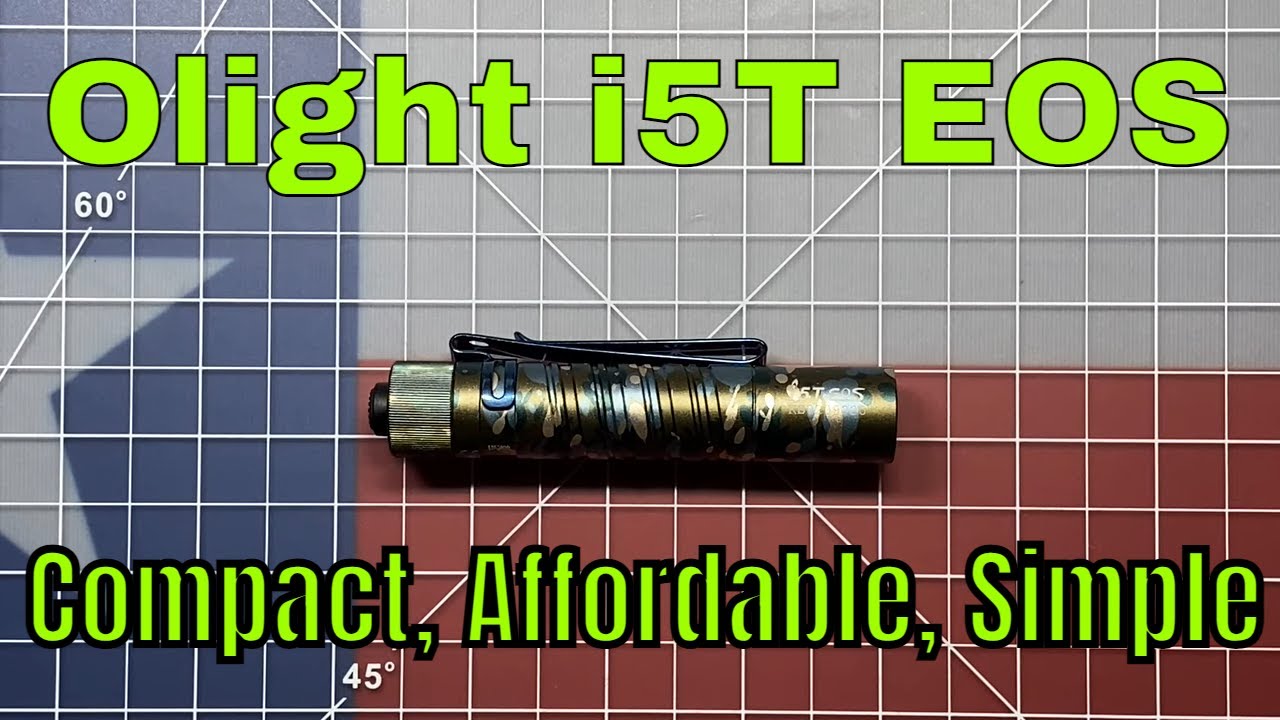 Olight i5T EOS (Special Edition Camouflage) - YouTube