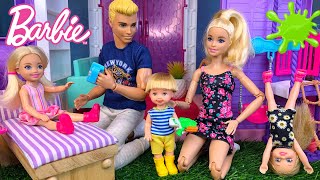 Barbie Morning Routine - is Tommy a Troublemaker?