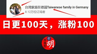 @TFIG 日更100天涨粉100，这样的勤奋和坚持你能做到吗？油管频道提及功能的正确使用！