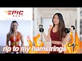 I Finally Tried Caroline Girvan's EPIC HEAT Program | RIP to my hamstrings...