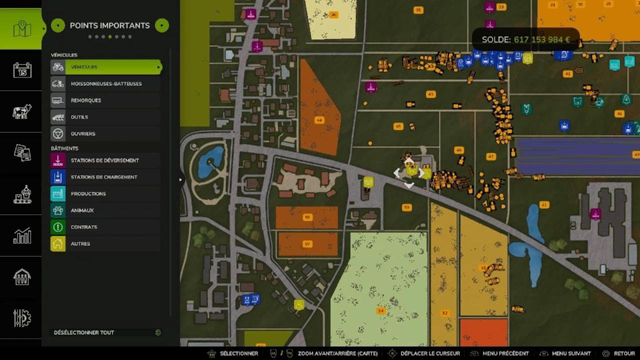 Présentation de une partie de 8000 h sur Farming Simulator 25