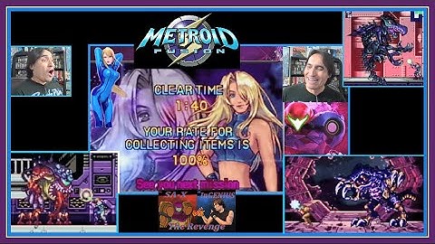 Metroid Fusion * Best Ending 100% Playthrough Live Stream (SA-X Revenge)