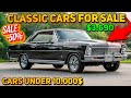 20 Unique Classic Cars Under $10,000 Available on Craigslist Marketplace! Today