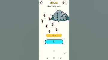 brain out game level 30 "how many ants"🐜