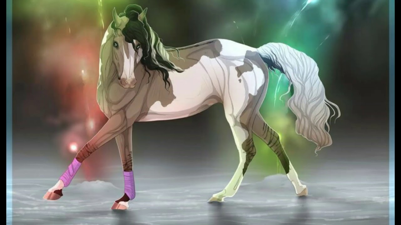 Anime Horse Drawings Pin By Mallory M Animated Spirit - Animated Horses -  Free Transparent PNG Clipart Images Download