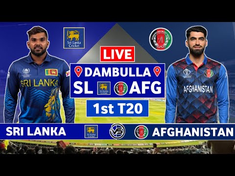 Sri Lanka v Afghanistan 1st T20 Live Scores 