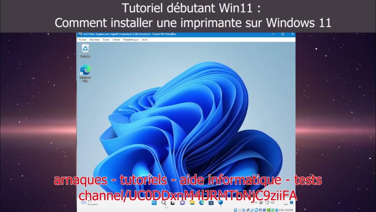 Comment installer une imprimante sur windows 11 tutoriel debutant