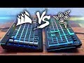 Razer Huntsman Elite vs Corsair K95 Platinum RGB Keyboard Comparison!