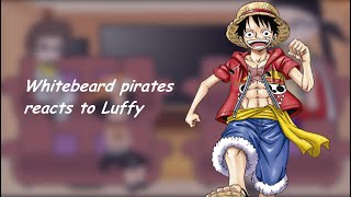 Whitebeard pirates reacts to Luffy