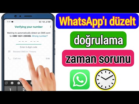 whatsapp doğrulama kodunun alınmadığı zaman sorunu nasıl düzeltilir (2022)