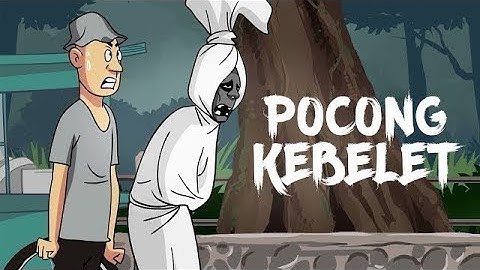 Kartun Lucu Horor - Pocong Kebelet hor