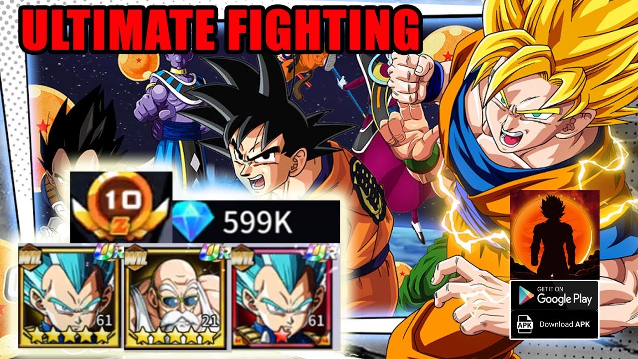 Fighter King Z Gameplay - Dragon Ball RPG Game Android APK 