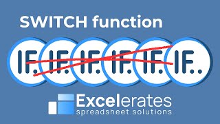 Excel Trick: Simplify Nested IF Formulas with the SWITCH Function
