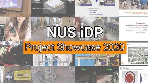 iDP Project Showcase 2020
