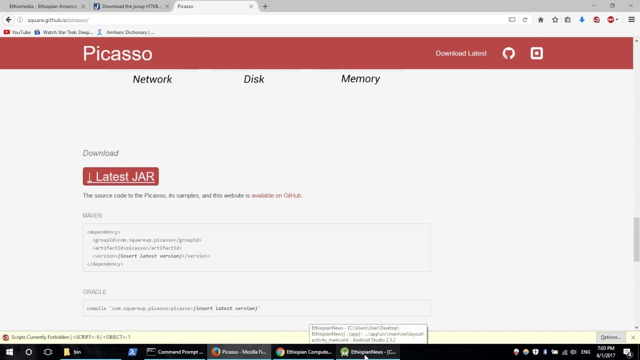 Part 2 Create Android Application In Amharic Add JAR 