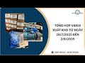 Tổng hợp video xuất kho từ ngày 28/7 đến 2/8/2025 - Hà Thanh Motor