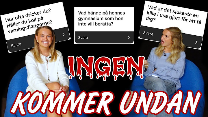 INGEN KOMMER UNDAN #35 - HILMA STILLE