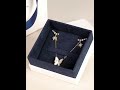 White & Blue Eco-Series jewelrybox # #jewelrypackaging#jewelrybox#giftbox#fashionbox#unboxing