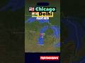 CHICAGO 🇺🇸 to DELHI 🇮🇳 Flight Route ✈️ Air India Flight AI126