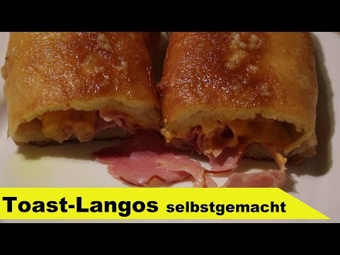 Langos/ ungarisches Fladenbrot. 