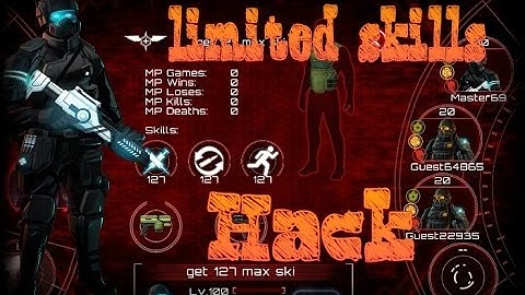 Sas4 hack skills limit - (android)