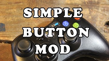 Simple Xbox 360 controller mod for the physically disabled