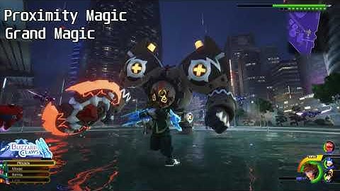 Kingdom Hearts III - All Formchange Magic Showcase