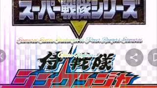 (Nightcore Intro) Samurai Sentai Shinkenger vs Power Rangers Samurai