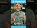 Marketing managers vs Spending managers 💸💸 #marketing #podcast #customervalue #clv