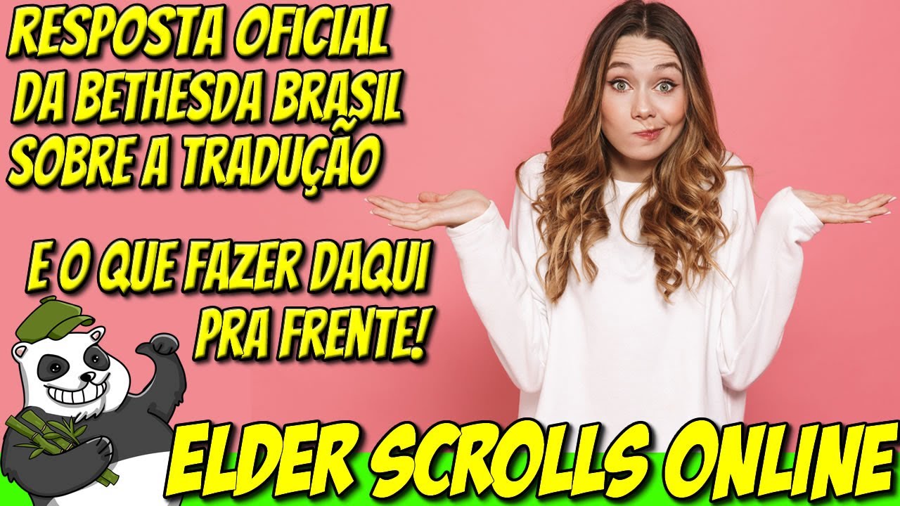 ELDER SCROLLS ONLINE TRADUÇÃO PARA PORTUGUÊS! 