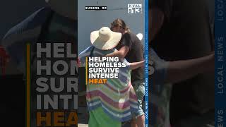 Eugene faces intense heat as mutual aid groups step up to support the homeless community