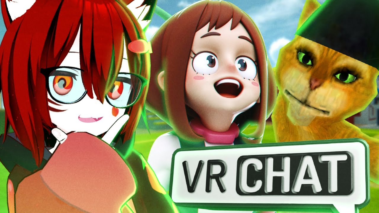 🐱 A INVASÃO dos GATO DE BOTAS... no VRCHAT ⚔️