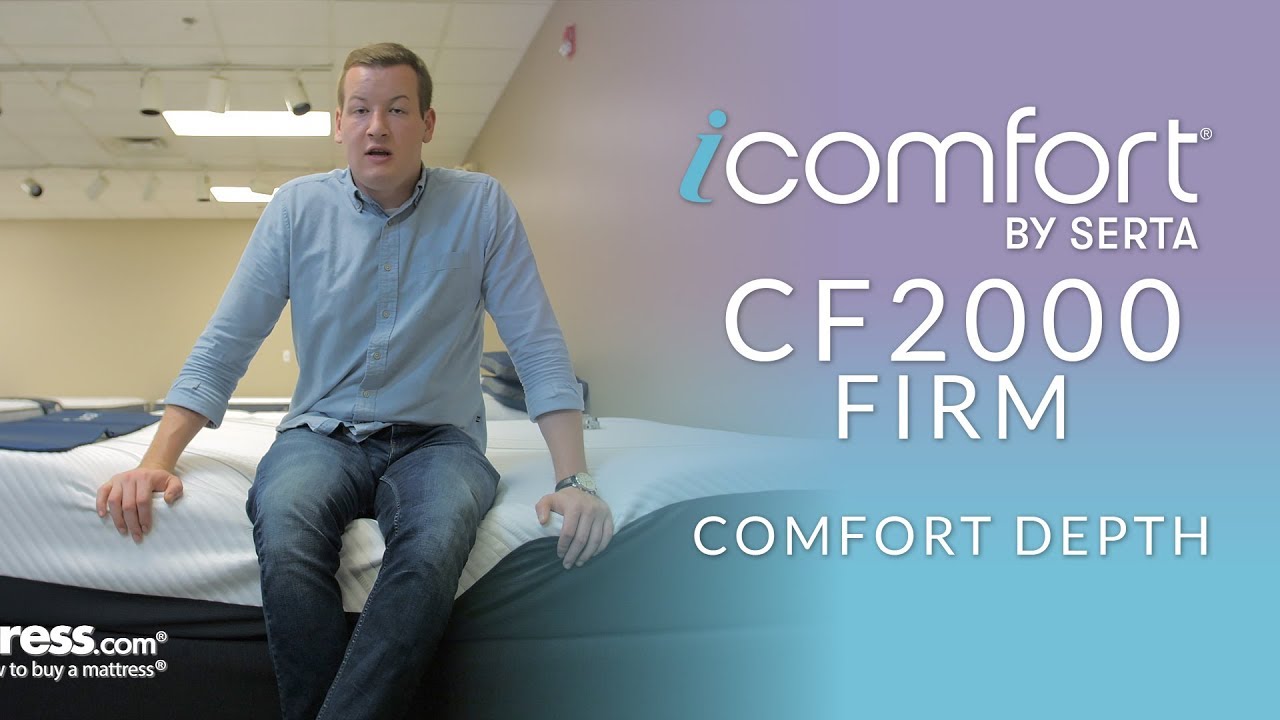 Serta CF2000 Firm Mattress Comfort Depth 1 YouTube