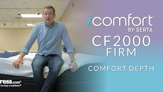Serta iComfort CF2000 Firm Mattress Comfort Depth 1