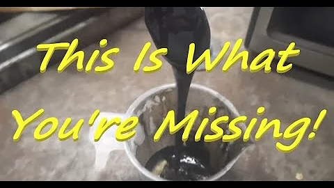 Introduction To Black Diesel - Centrifuge Leftovers - Alternative Fuel - WMO - Waste Oil