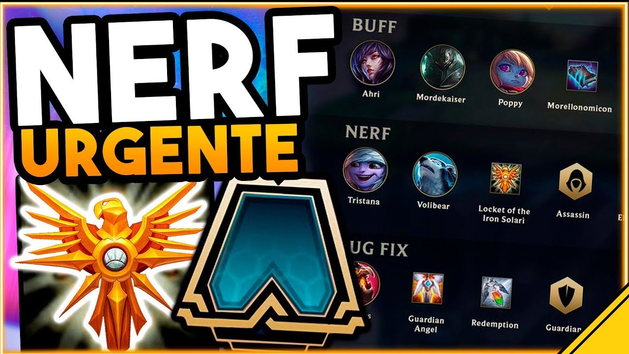 urgente 7 lettres TFT 😁 NERF URGENTE al SOLARI y 15 CAMBIOS PARCHE 9.14b LOL