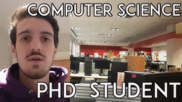 Office of a PhD Student in Computer Science