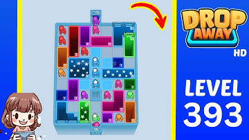 Drop Away Level 393 Solution Walkthrough